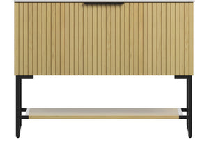 English Elm 36" Muri Oak Woodgrain Plywood Bathroom Vanity Cabinet with Soft Close Doors W2615P338074