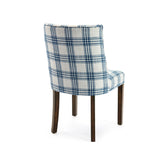 Christopher Knight Home® - Noble House - Harman Contemporary Upholstered Plaid Dining Chairs - Set of 2