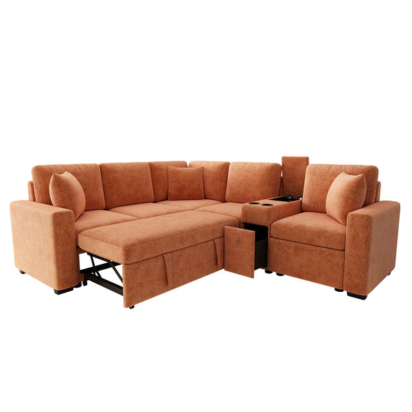 English Elm Swivel Barrel Accent Chair Chenille Tufted Round Club Seat for Living Room Lounge N719S002260G