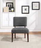 OSP Home Furnishings Jasmine Accent Chair Charcoal