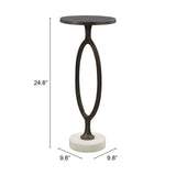 Bonita Accent Table Bronze 109881 Zuo Modern