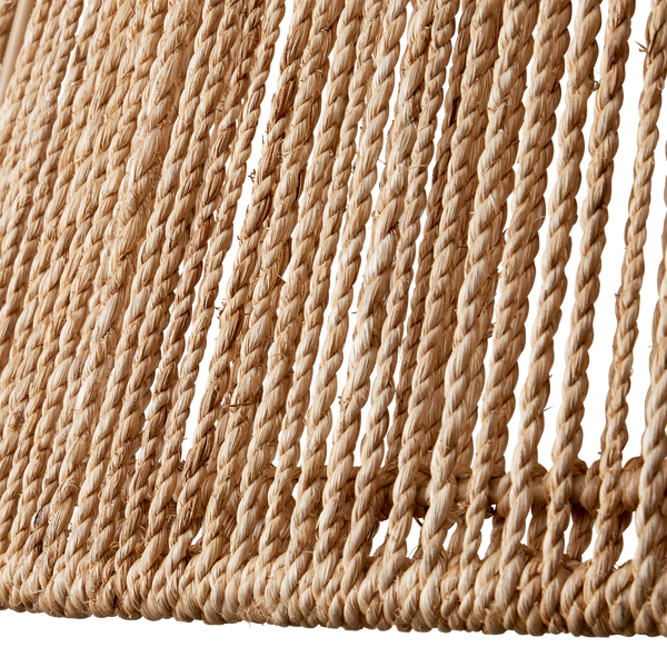 Parnell Pendant Light - Elegant Modern Design with Kraft Paper Twine and Frosted Glass Glow