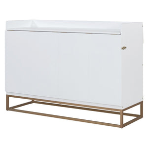 English Elm Queen Size Murphy Bed With Iron Legs - Modern Space-Saving Design For Cozy Bedrooms And Studios N820S00035K-GIGA