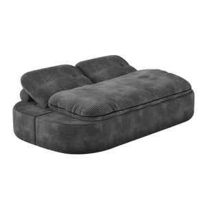 English Elm 2-In-1 Convertible Modular Sofa Bed - Space-Saving, Memory Foam Comfort For Living Room Or Studio W3653P355608