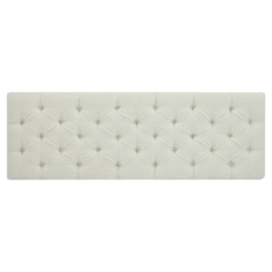 English Elm Christopher Knight Home® - Ottoman tufted storage bench with boucle cushion, diamond stitch elegance, soft-close lid, sturdy legs White N779P294331W