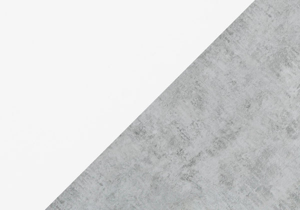 English Elm Tv Stand Industrial 48-Inch Media Console with Reclaimed Wood-Look Top, Storage Cabinet & Shelves for Living Room White 56 L x 19 W x 8 H B2710P219141