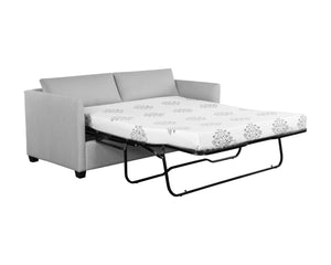 Sunpan NICO Sofa Bed - Modern Charcoal Memory Foam Design for Stylish Comfort in Small Spaces & Guests 108329