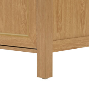 English Elm 30 Inch Fluted Freestanding Bathroom Vanity Solid Wood Soft Close Spa Style W5278S00002