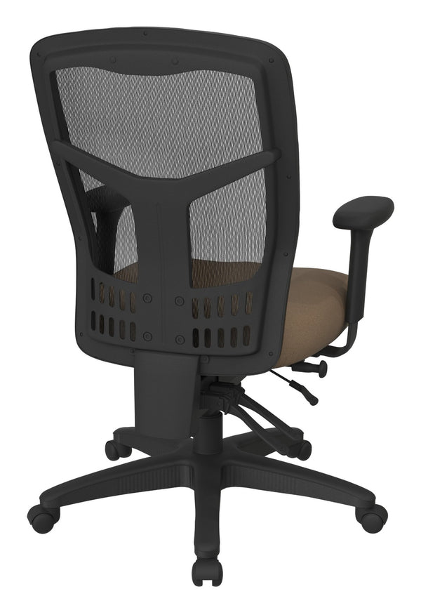 OSP Home Furnishings Progrid® Ergonomic Mesh High Back Office Chair with Lumbar Support and Adjustable Seat 92892-232