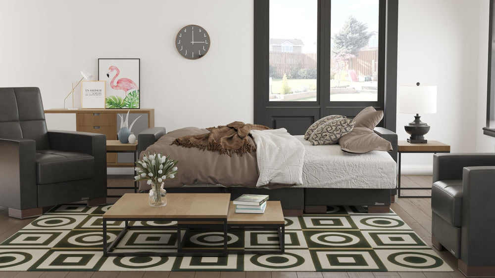 English Elm Primenest Nimbusflow Convertible Chaise Lounge With Storage – Stylish, Modern & Versatile Comfort B030P303536-GIGA