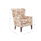 Madison Park Colette Transitional Accent Chair MP100-0465 Cream