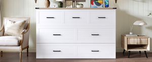 English Elm Murphy Full-Size Cabinet Bed with Built-In Charging Station, Storage Drawer & 700lb Capacity Comfort White 57.25 L x 27 W x 6 H N733S293997W