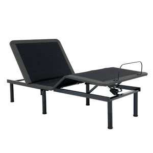English Elm Twin Xl Steel Adjustable Base with Voice Control Zero Gravity and Wireless Charging B210P286892