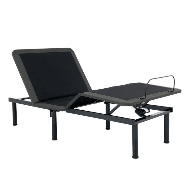 English Elm Twin Xl Steel Adjustable Base with Voice Control Zero Gravity and Wireless Charging B210P286892