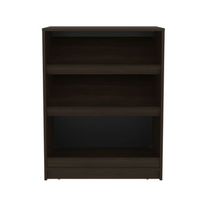 English Elm Wengue 3-Tier Shoe Rack with Open Storage Shelf — Sturdy Wood-Frame Organizer for Entryway & Décor (39.25"H) B062P323163