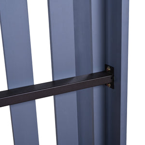 English Elm TOPMAX Twin Size Porch Swing Bed Crafted from Durable Acacia Wood with 400lb Capacity and Hemp Ropes Gray N717P210135E