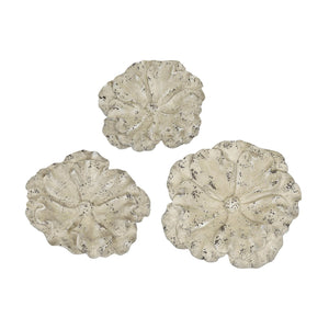 Crestview Collection S/3 Stunning Poly Stone Decorations - Elegant Wall Decor Set By Crestview, Perfect For Home Styling   Cvdzep056