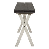 OSP Home Furnishings Kristen Flip Top Table Charcoal