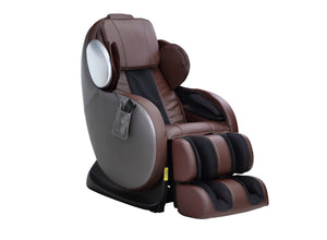 English Elm Pacari Chocolate 2D Power Massage Chair with Zero Gravity, 16 Airbags, Shiatsu Kneading & Foot Relief B2726P251666