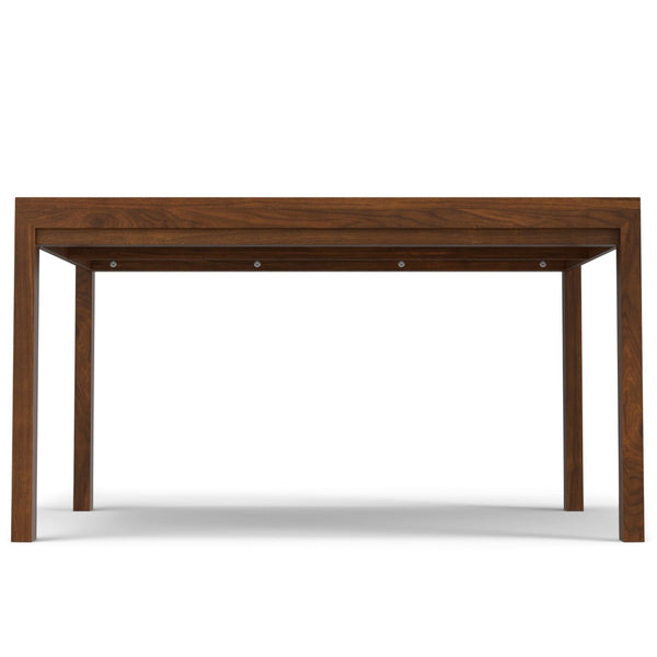 English Elm Wilson Handcrafted Square Dining Table - Stylish Walnut Finish, Seats 8, Perfect For Any Space! B136P266909-GIGA