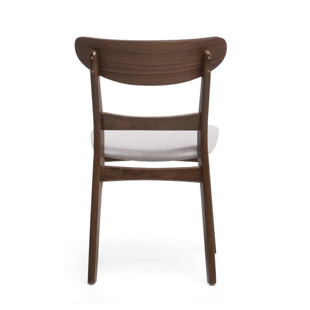 English Elm Christopher Knight Home® - Dining Chair Set Of 2 - Elegant Mid-Century Design, Comfortable Upholstery, Durable Rubberwood Frame N771P256094T