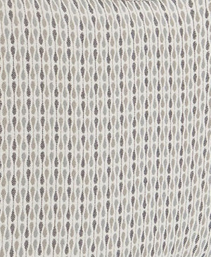 English Elm Soft Vintage Pop Art Upholstered Chair with Sloping Track Arms, Tapered Dark Wood Legs, Welt Trim B2741P376975