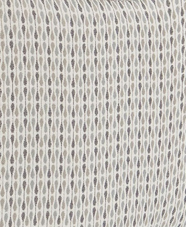 English Elm Soft Vintage Pop Art Upholstered Chair with Sloping Track Arms, Tapered Dark Wood Legs, Welt Trim B2741P376975