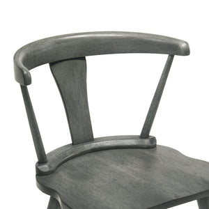 English Elm [Set Of 2] Rustic Farmhouse Dining Chairs - Solid Wood Side Chairs For Kitchen & Versatile Spaces! W2537P211109-GIGA