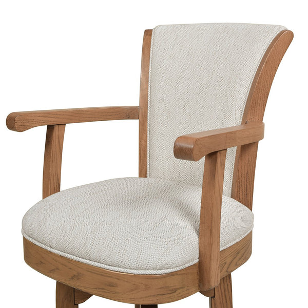 English Elm Jennifer Taylor Home - Williams 27In Swivel Counter Height Bar Stool - Stain Resistant, High-Performance Comfort & Style B2719P238373