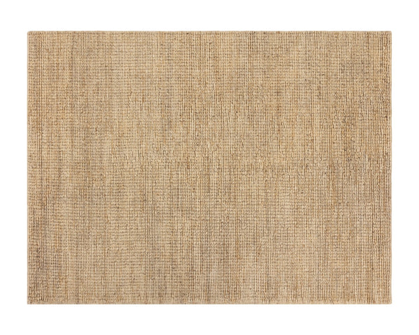 Sunpan Meknes Hand-Woven Jute Rug - Eco-Friendly Artisan Craftsmanship for a Natural Touch in Your Space 9' X 12'