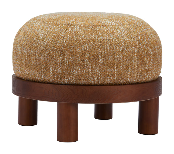 Gome Ottoman Oat Yellow 110184 Zuo Modern