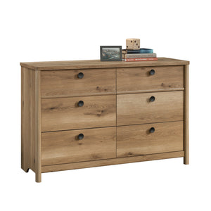 English Elm Dresser, Elegant Brown Finish With 4 Deep Drawers For Stylish Storage In Any Room Or Entryway B356P402612