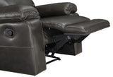 OSP Home Furnishings Bryson Recliner  Charcoal