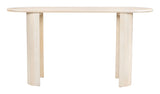 Risan Console Table Natural 109854 Zuo Modern