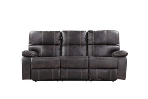 English Elm Wallace & Bay - Wallace & Bay  Hooper Gray Power Reclining Sofa