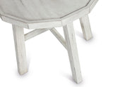 English Elm Steve Silver - Paisley - End Table - White