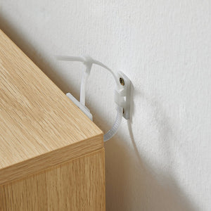 English Elm Bedroom Dresser: Versatile 6-Drawer Rattan Chest For Kids' Rooms & Hallways - Natural Wood Finish! W1162P190401