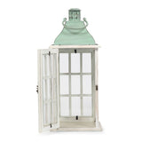 Christopher Knight Home® - Noble House - Hooven Coastal Handcrafted Mango Wood Decorative Lantern