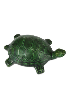 Currey & Company Tang Dynasty Green Turtle - Elegant Decorative Accessory With Timeless Symbolism And Rich Green Glaze Green Terracotta 1200-0994-currey-company