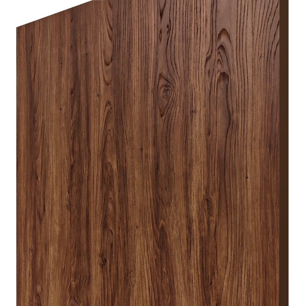 English Elm 30 in Walnut Grain Flush Interior Door Slab Hollow Core Mdf for Bedroom Closet B2763P486376