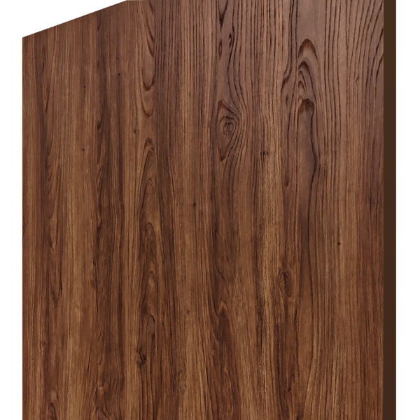 English Elm 30 in Walnut Grain Flush Interior Door Slab Hollow Core Mdf for Bedroom Closet B2763P486376