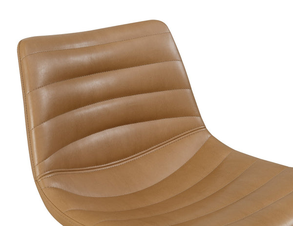 OSP Home Furnishings Araceli Height Adj Stool  - Set of 2 Camel