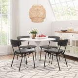 Charon Dining Chair - Set of 2 Vintage Black 110259 Zuo Modern