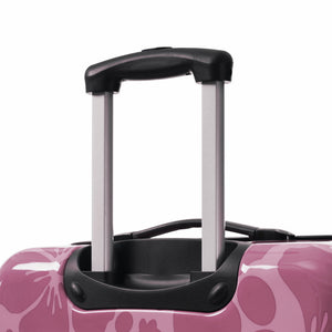 English Elm Hardshell Polycarbonate Luggage Set Three Piece Tsa Lock Spinner Travel Suitcases Pink Purple N732P306618H