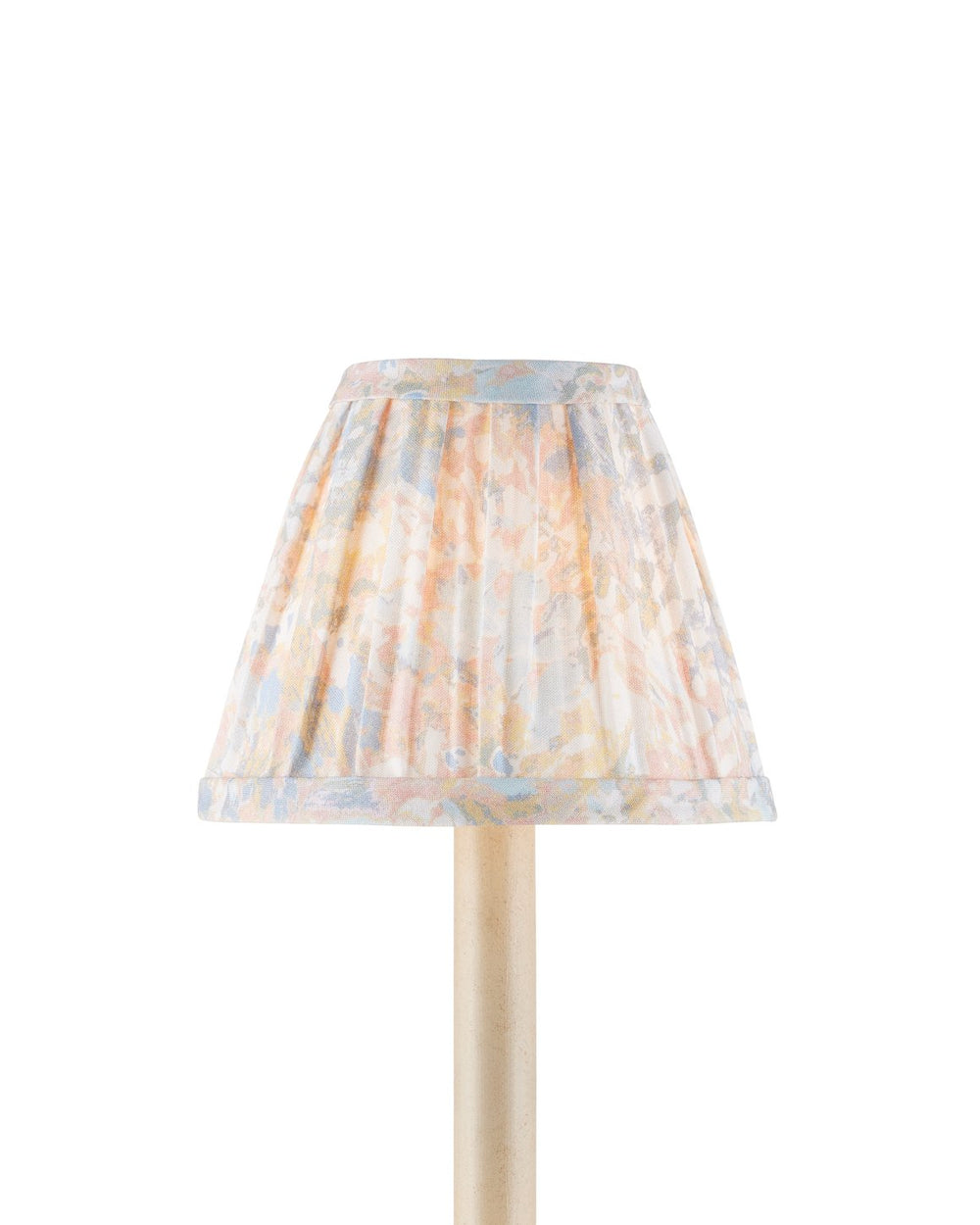 Currey & Company Wildflower Tapered Chandelier Shade - Lush Magenta & Yellow Floral Design For Elegant Decor Blue Cotton 0900-0048-currey-company