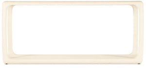 Hooker Furniture Westwood Textured Alabaster Console Table 72" Wide – Minimalist Rectangular Design With Open Storage, Durable Finish 6133-85007-02