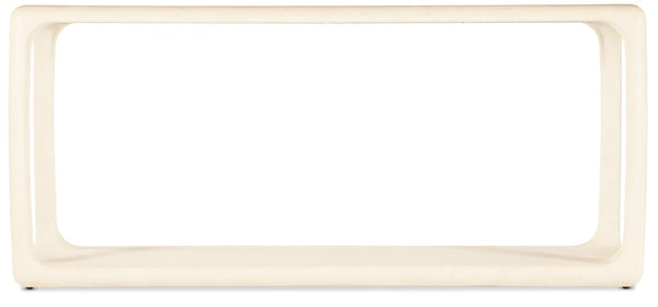 Hooker Furniture Westwood Textured Alabaster Console Table 72" Wide – Minimalist Rectangular Design With Open Storage, Durable Finish 6133-85007-02