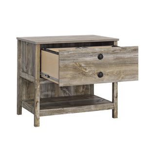 English Elm Lateral File - Warm Brown Storage Solution, Space-Saving Design For Home Or Office Organization B356P367936