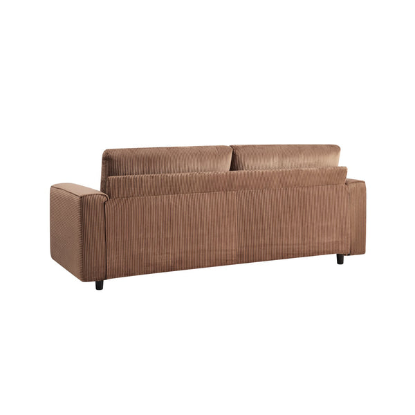 English Elm Modern Minimalist Corduroy Sectional Sofa Set – Soft, Durable Design Perfect For Cozy Living Spaces B347S00008
