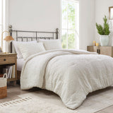 Madison Park Orly Cottage/Country 3 Piece Tufted Woven Comforter Set MP10-8376 Ivory